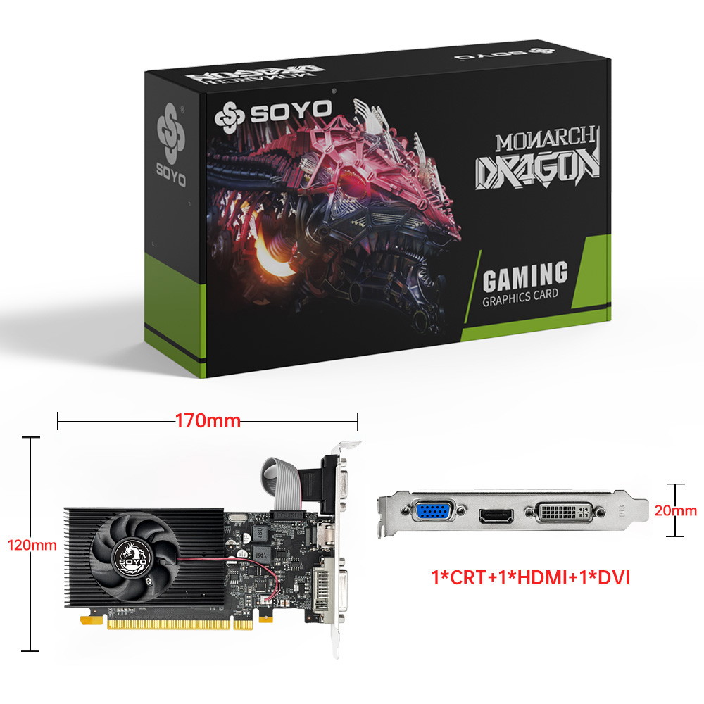 Graphics Cards SOYO NVIDIA GT7 - Rtx 3070 8Gb Graphics Card recension och pris