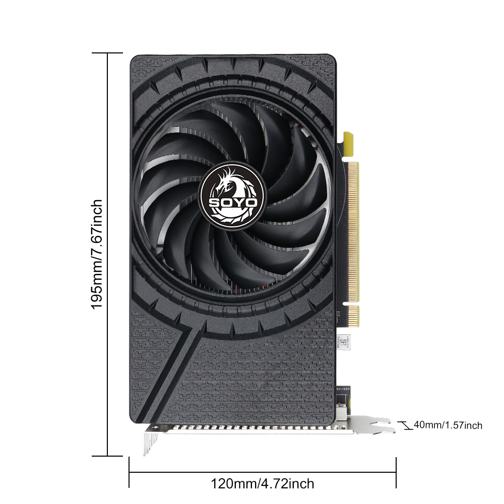 SOYO AMD Radeon R9 370 4GB GDD - Rtx 3070 8Gb Graphics Card recension och pris