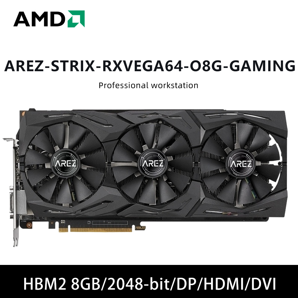 ASUS AREZ STRIX RXVEGA64 O8G G - Rtx 3070 8Gb Graphics Card recension och pris