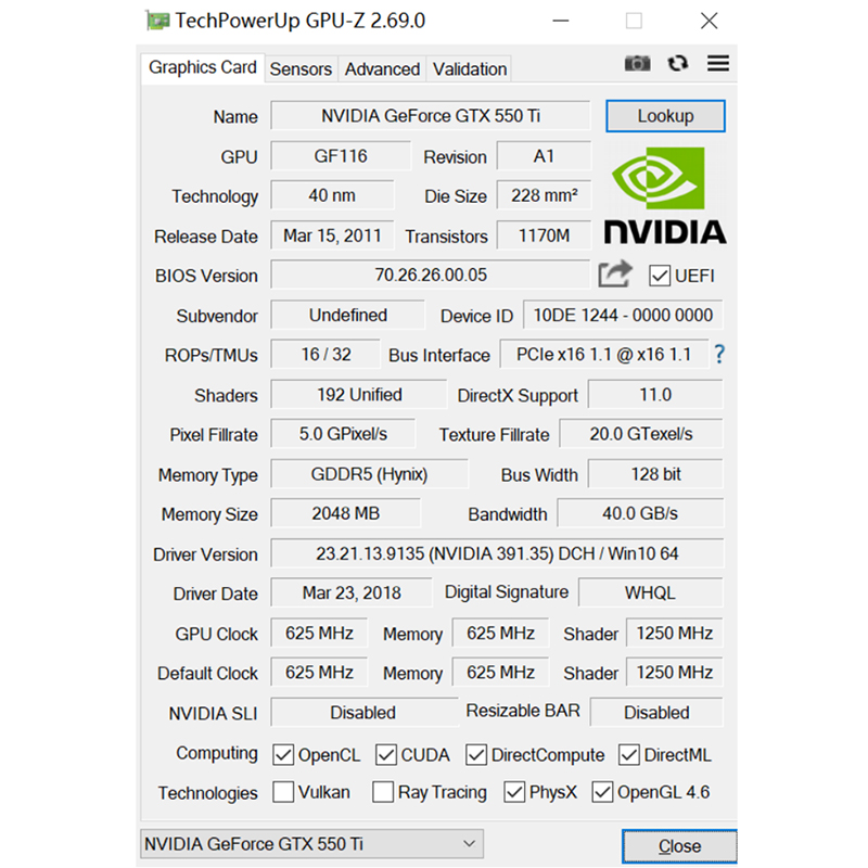 SOYO GTX 550TI GDDR5 Graphics  - Rtx 3070 8Gb Graphics Card recension och pris