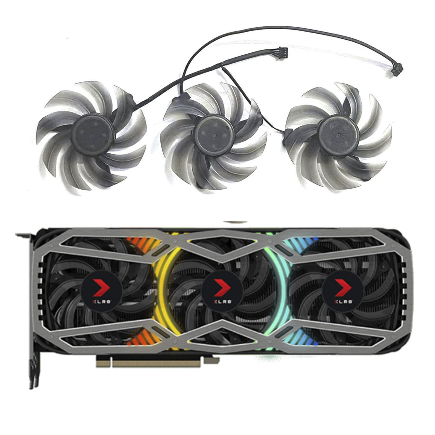 82MM FD8015U12D For PNY RTX 30 - Rtx 3090 24Gb Graphics Card recension och pris