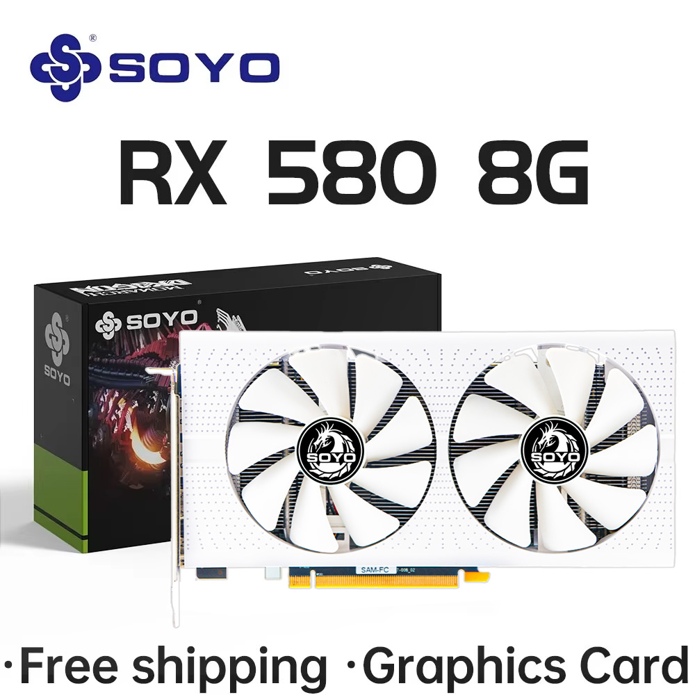 SOYO AMD Radeon RX580 8GB Grap - Rtx 3070 8Gb Graphics Card recension och pris