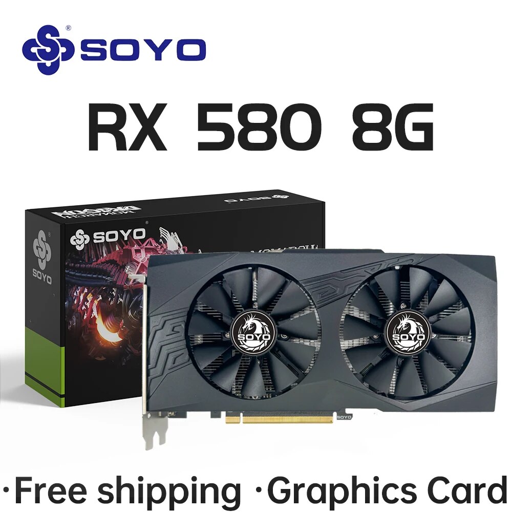 SOYO AMD Radeon RX580 8GB Grap - Rtx 3070 8Gb Graphics Card recension och pris
