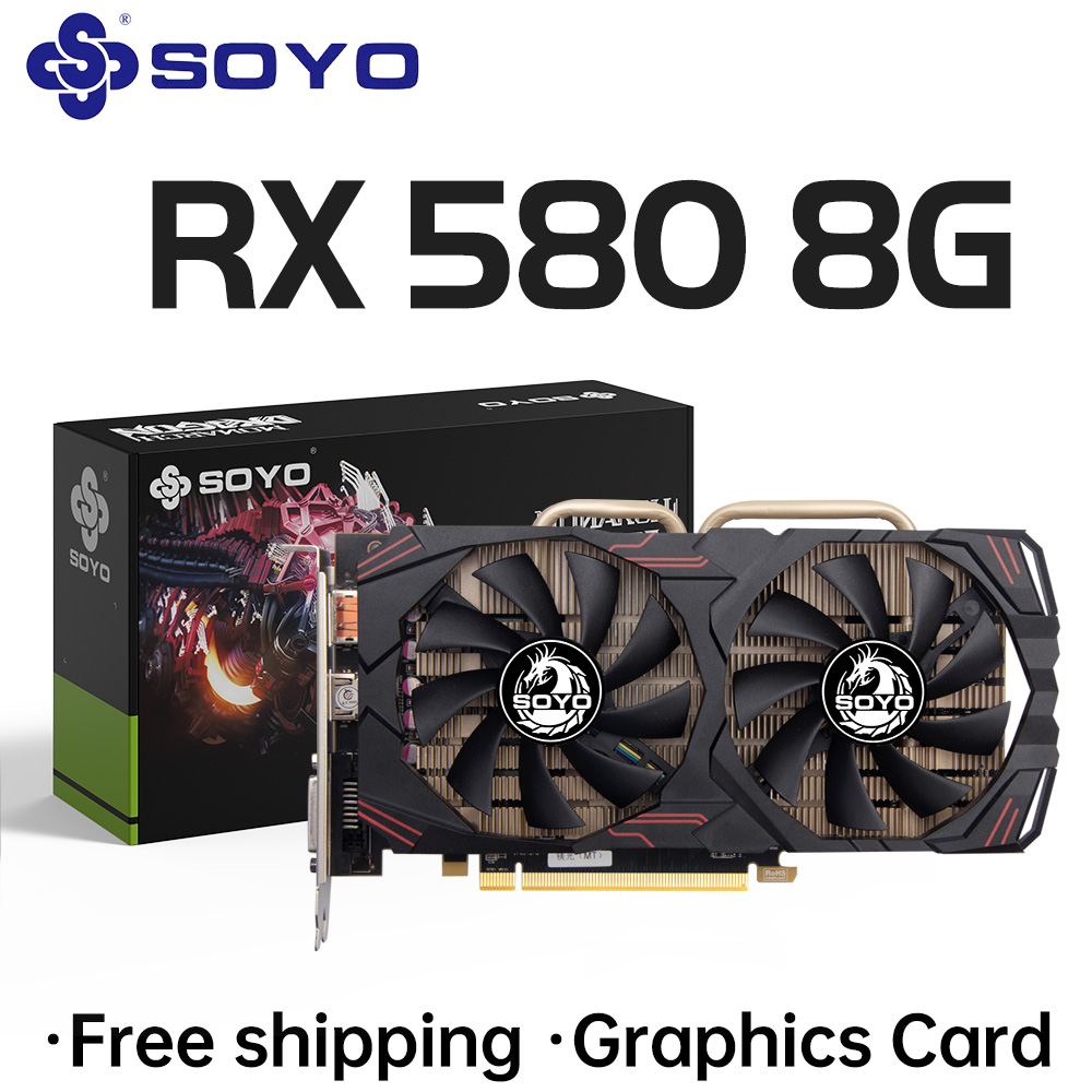SOYO AMD Radeon RX580 8GB Grap - Rtx 3070 8Gb Graphics Card recension och pris