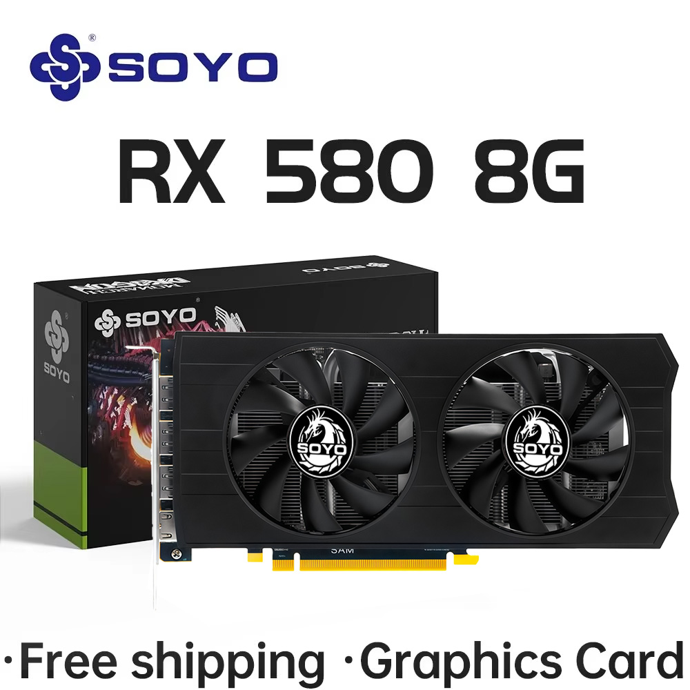 SOYO AMD Radeon RX580 8GB Grap - Rtx 3070 8Gb Graphics Card recension och pris